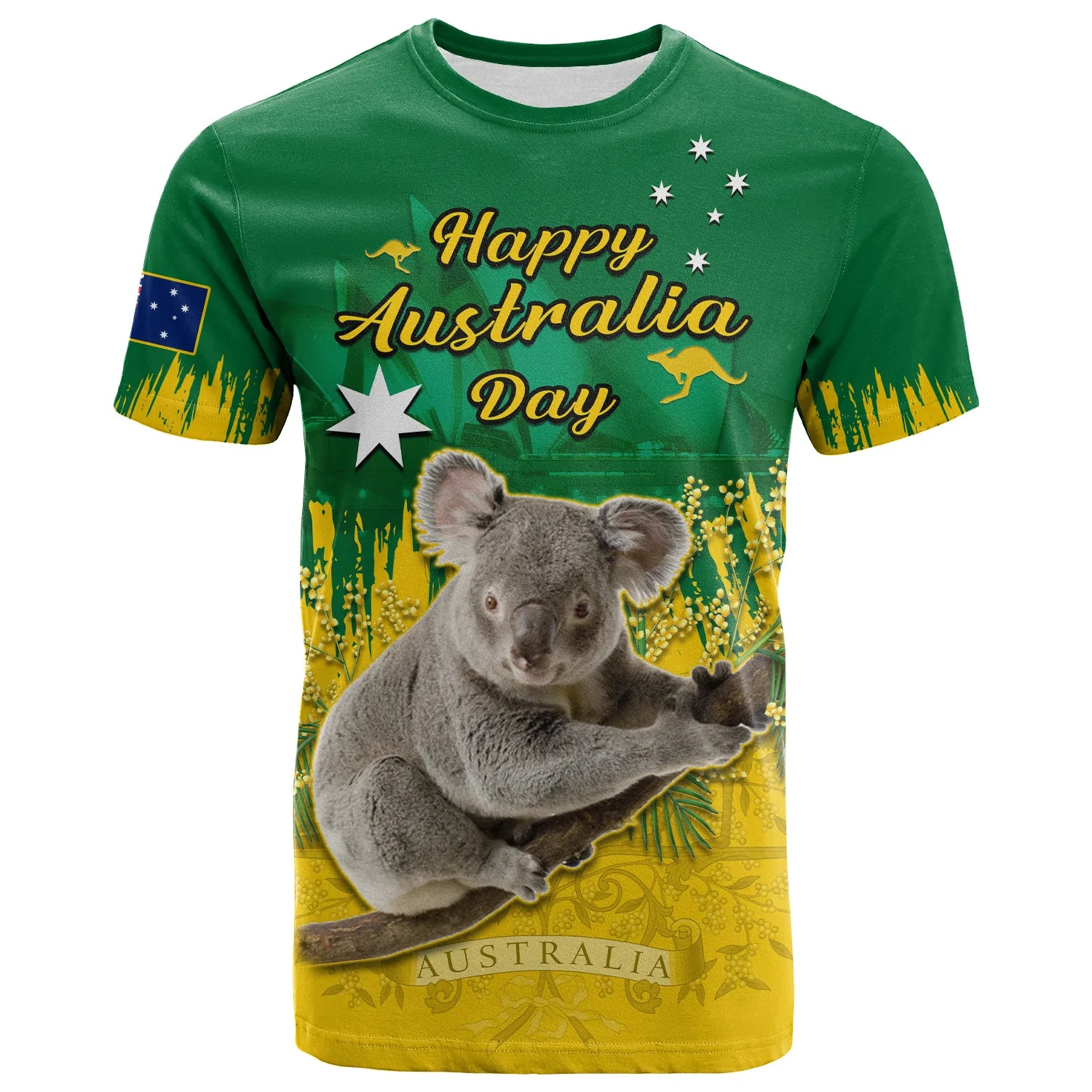 custom-personalised-australia-day-t-shirt-koala-sydney-opera-house-national-color
