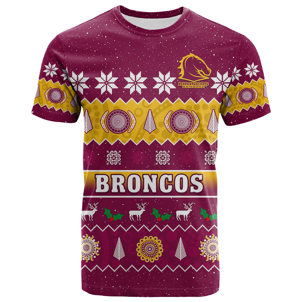 custom-personalised-broncos-christmas-t-shirt-brisbane-aboriginal-art-merry-xmas