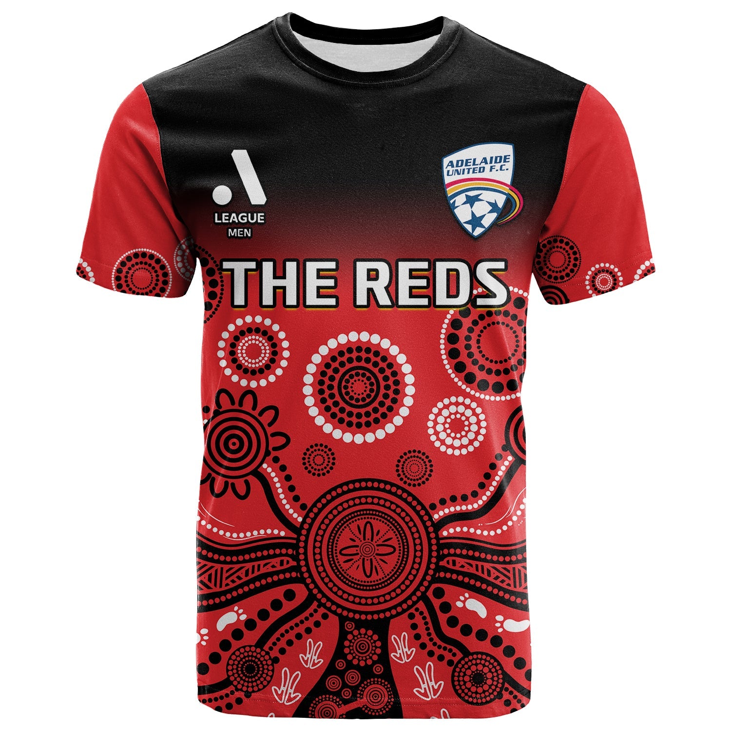 custom-text-and-number-adelaide-united-football-t-shirt-indigenous-art