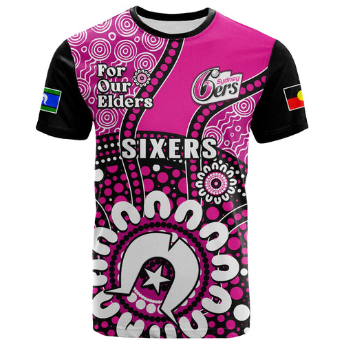 sydney-sixers-naidoc-2023-t-shirt-indigenous-for-our-elders