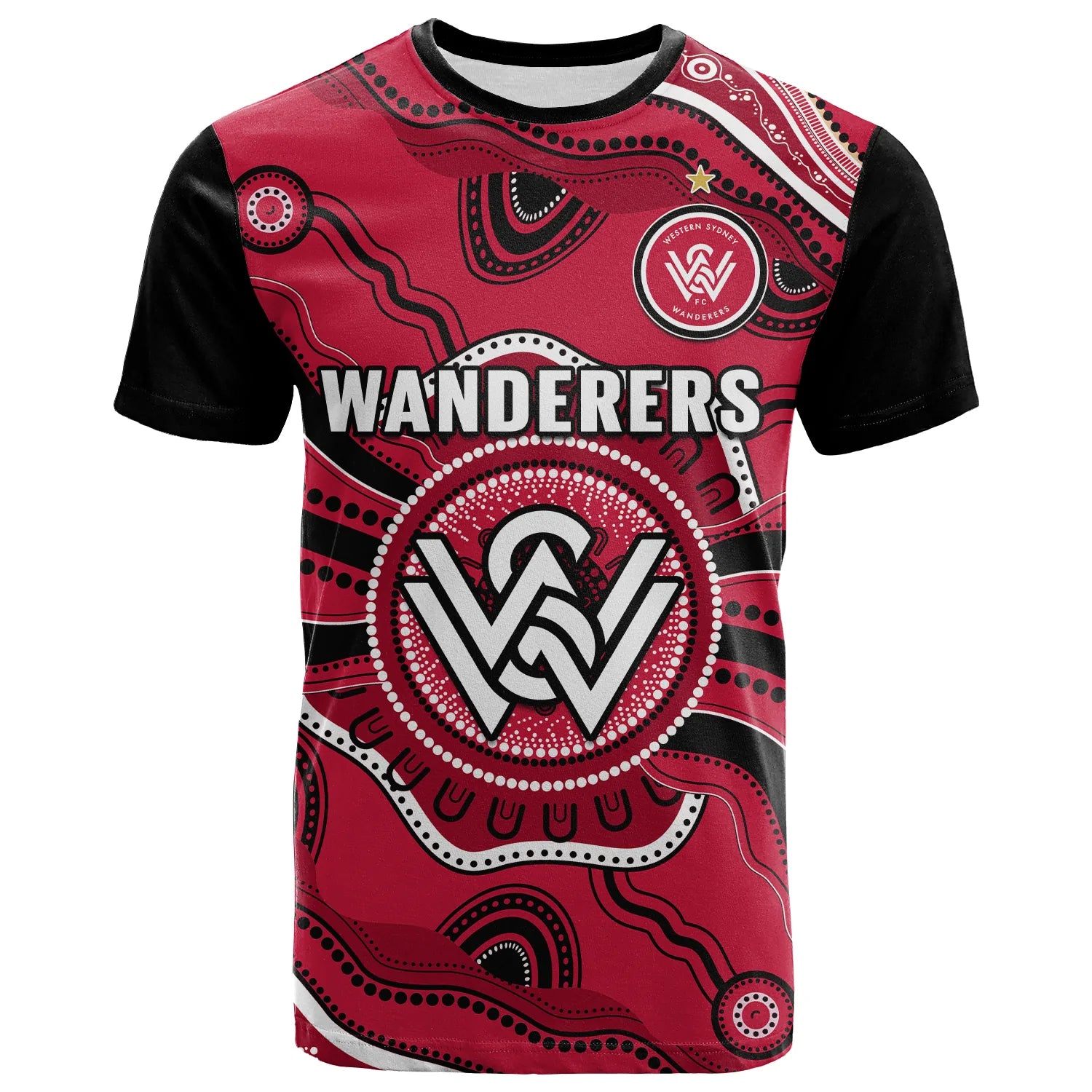 western-sydney-wanderers-football-t-shirt-aboriginal-art