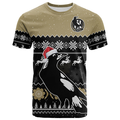 custom-personalised-collingwood-football-t-shirt-magpies-indigenous-merry-christmas