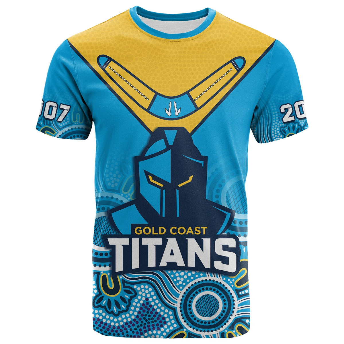 custom-text-and-number-titans-rugby-t-shirt-gold-coast-2007-aboriginal-art