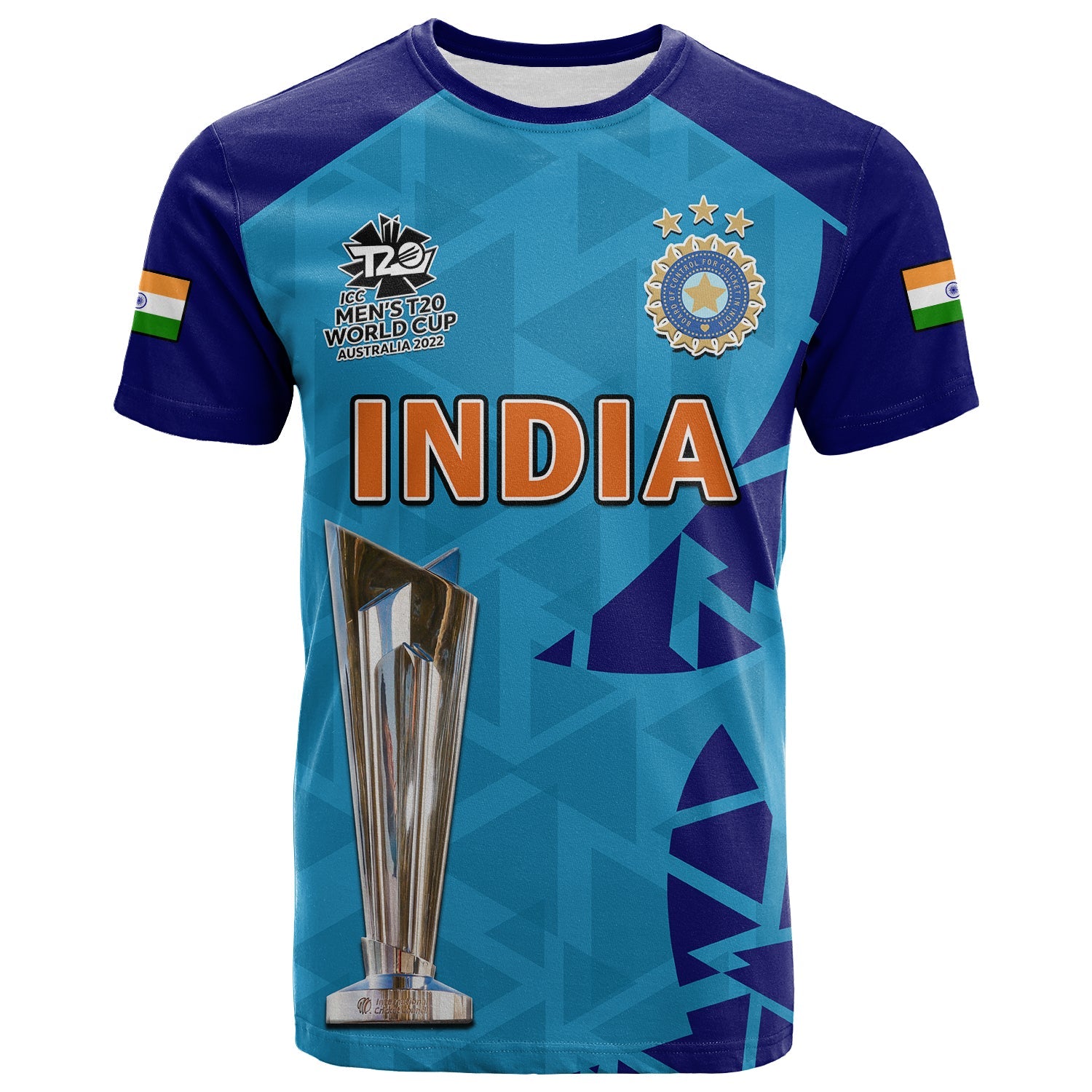 custom-text-and-number-india-cricket-t-shirt-men-in-blue-champions-mens-t20-wc-2022