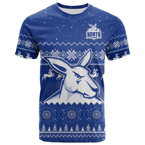 custom-personalised-melbourne-football-t-shirt-north-kangaroos-indigenous-merry-christmas