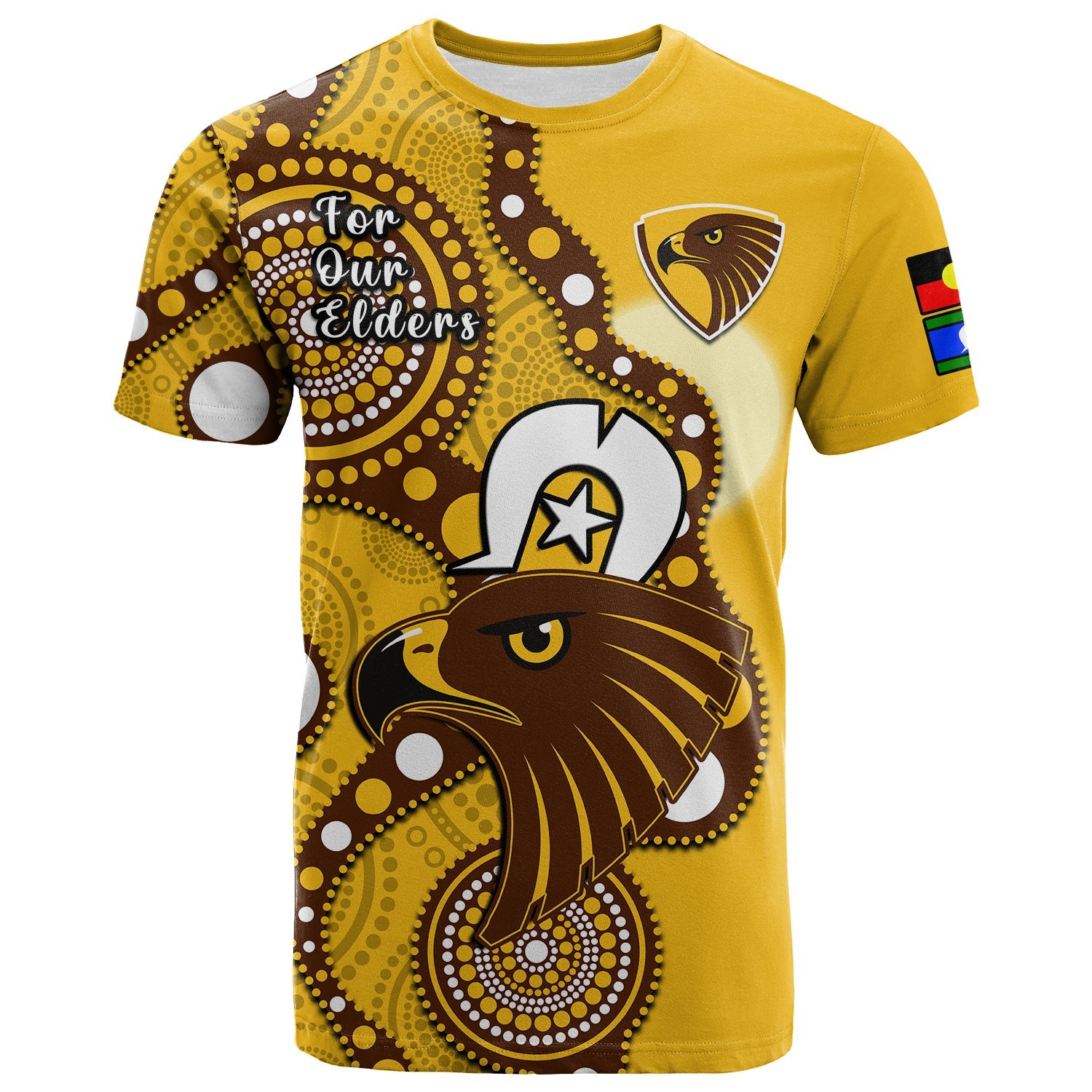 custom-text-and-number-hawthorn-football-naidoc-2023-t-shirt-hawks-for-our-elders-indigenous