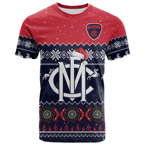 melbourne-football-t-shirt-demons-indigenous-merry-christmas