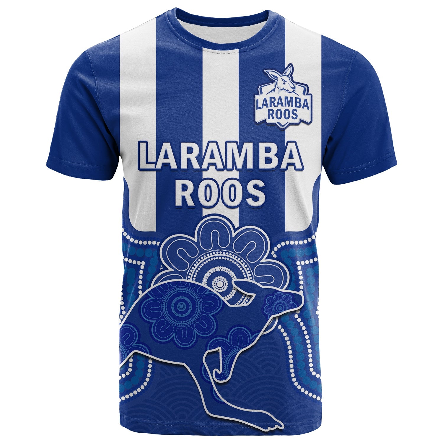custom-text-and-number-laramba-football-t-shirt-roos-aboriginal-art