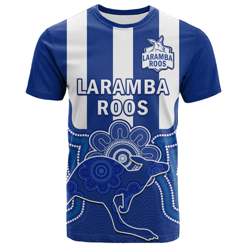 custom-text-and-number-laramba-football-t-shirt-roos-aboriginal-art