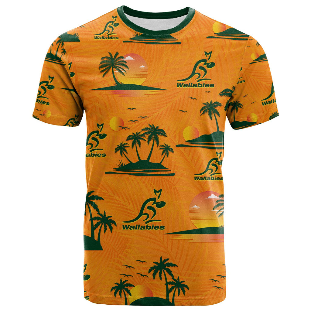 custom-text-and-number-wallabies-australian-rugby-t-shirt-hawaii-style