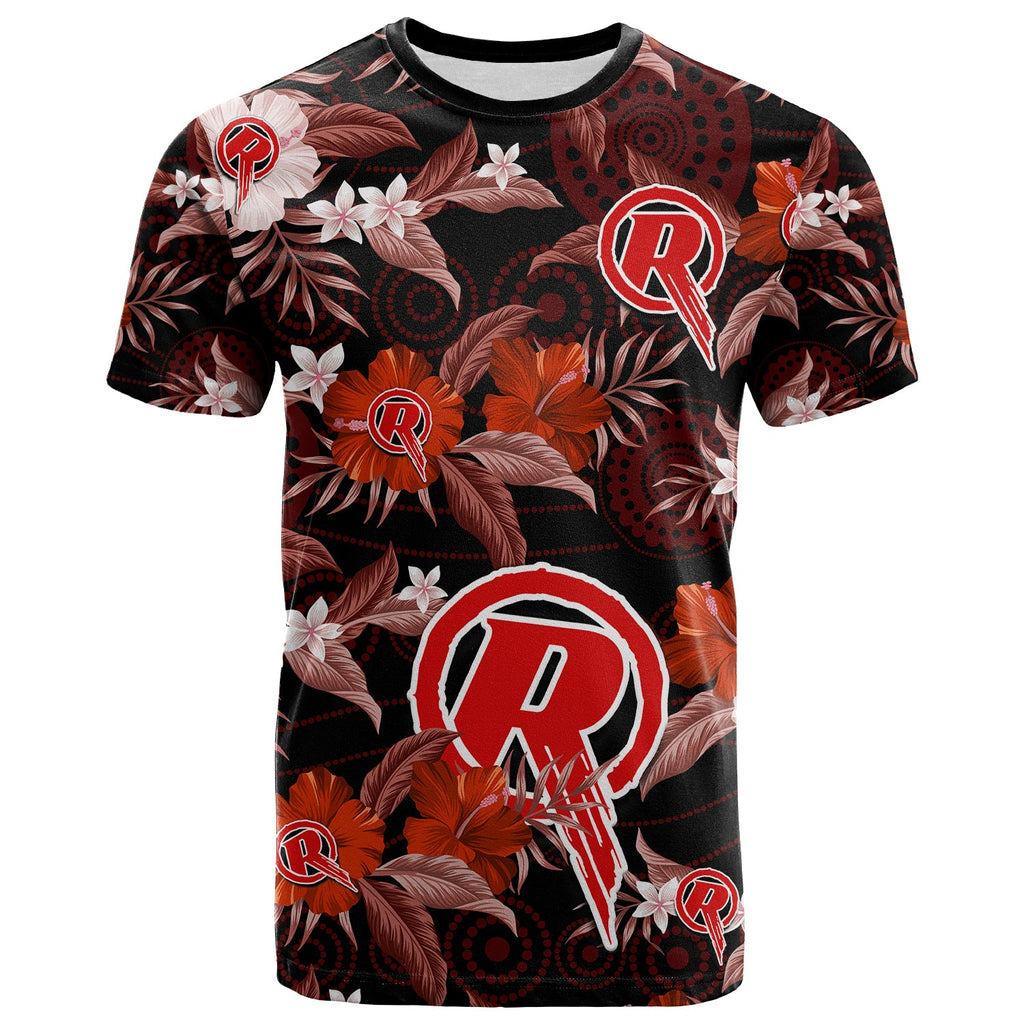 melbourne-renegades-cricket-t-shirt-aboriginal-art-mix-tropical-flowers