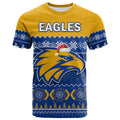 west-coast-football-t-shirt-eagles-indigenous-merry-christmas