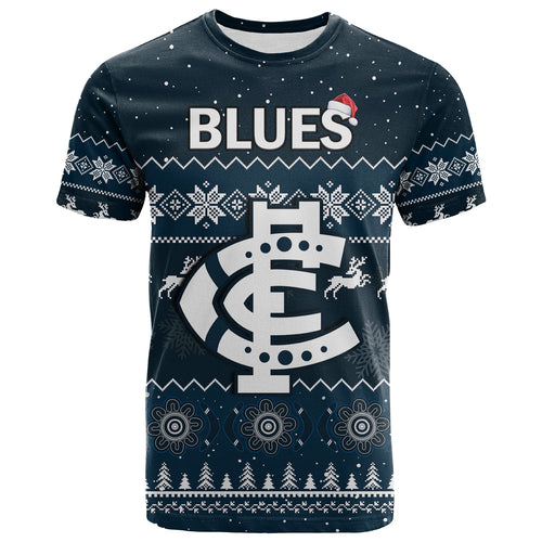 carlton-football-t-shirt-blues-indigenous-merry-christmas