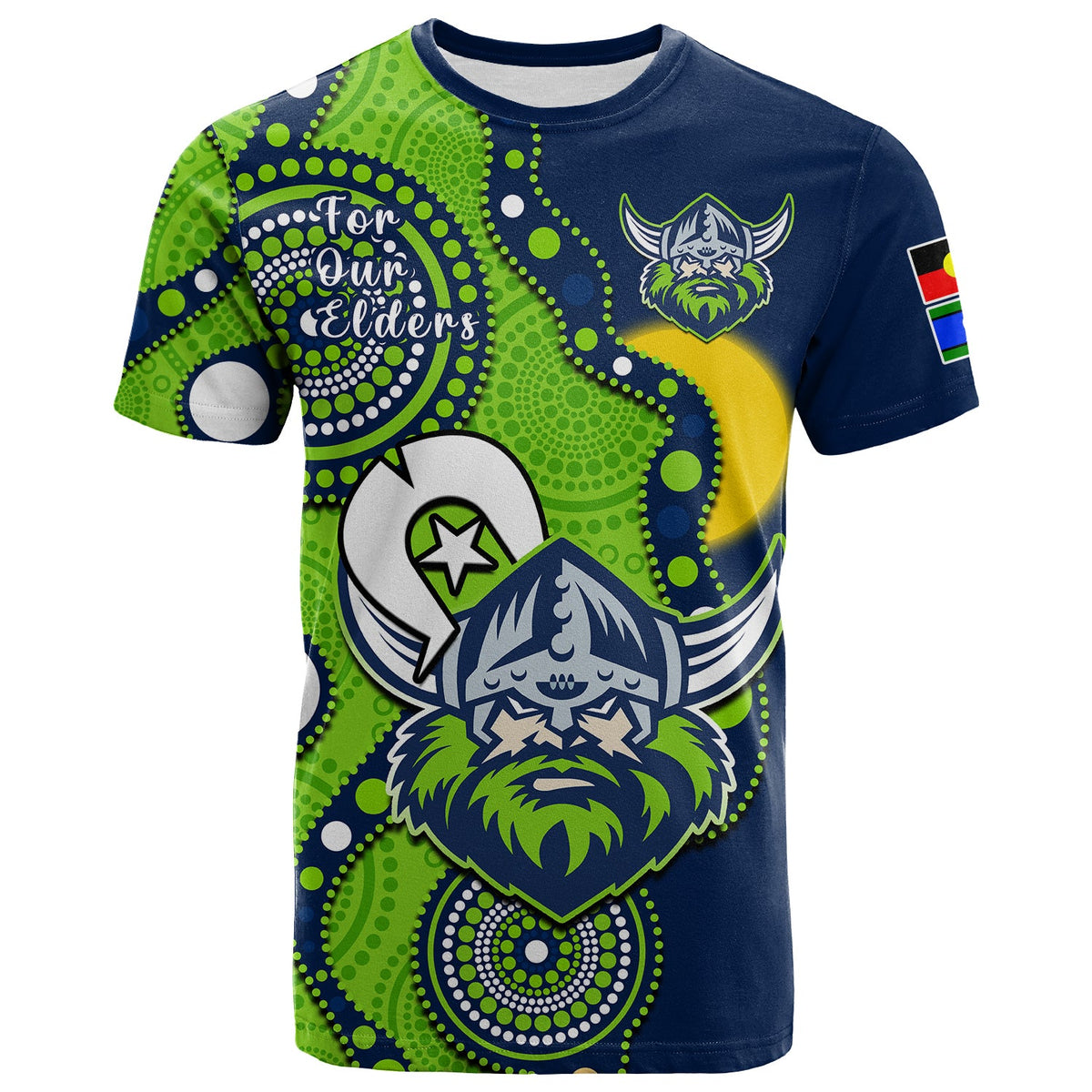 custom-text-and-number-raiders-rugby-naidoc-2023-t-shirt-canberra-for-our-elders-indigenous-art