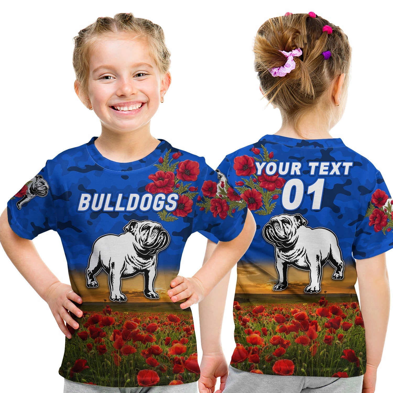 custom-personalised-canterbury-bankstown-bulldogs-anzac-2022-t-shirt-poppy-flowers-vibes-blue