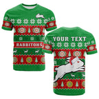 custom-personalised-rabbitohs-christmas-t-shirt-souths-aboriginal-art-merry-xmas
