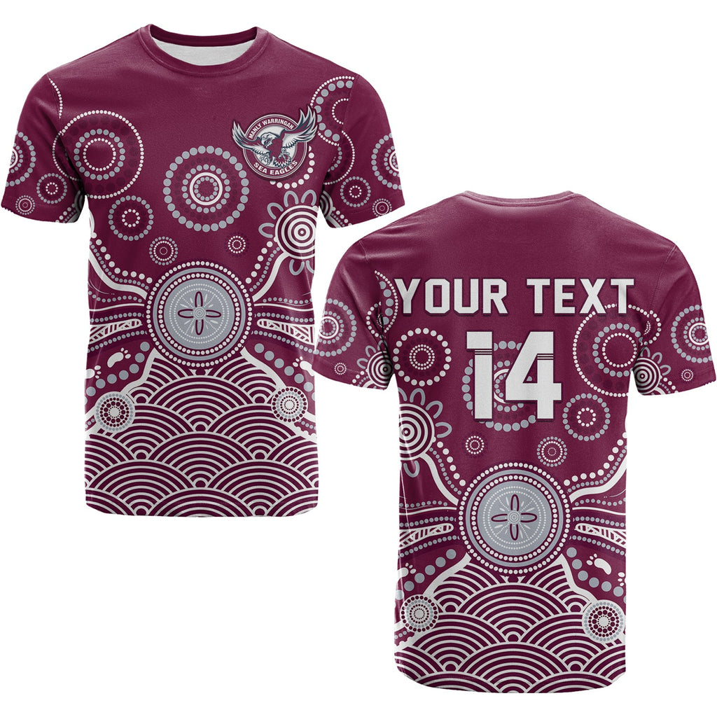 custom-text-and-number-sea-eagles-t-shirt-manly-warringah-1946-indigenous-painting
