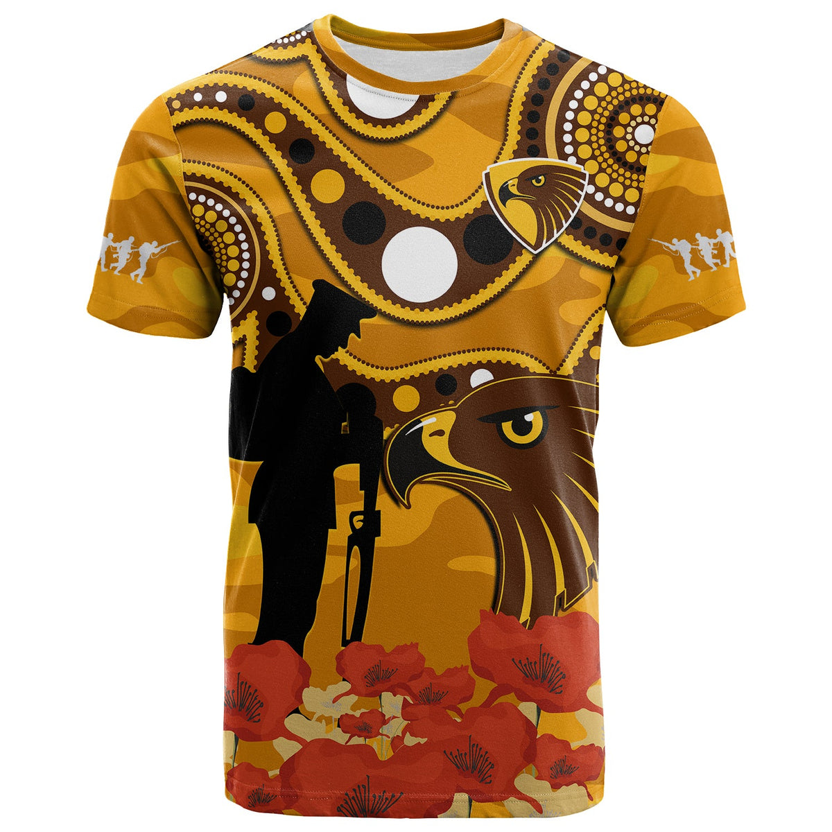 custom-text-and-number-hawks-football-anzac-2023-t-shirt-indigenous-mix-poppy-camouflage
