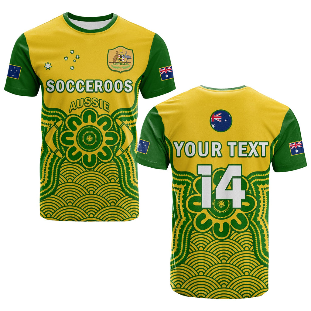 custom-text-and-number-australia-soccer-t-shirt-socceroos-aboriginal-go-champions-world-cup-2022