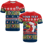 custom-personalised-sydney-roosters-christmas-t-shirt-easts-aboriginal-art-merry-xmas