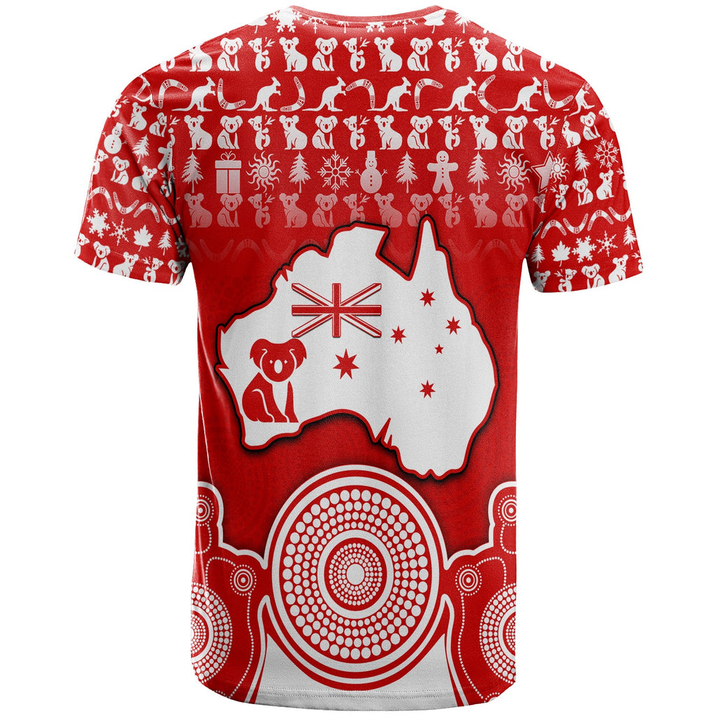 australian-koala-christmas-vibe-with-aboriginal-dot-painting-style-no1-t-shirt