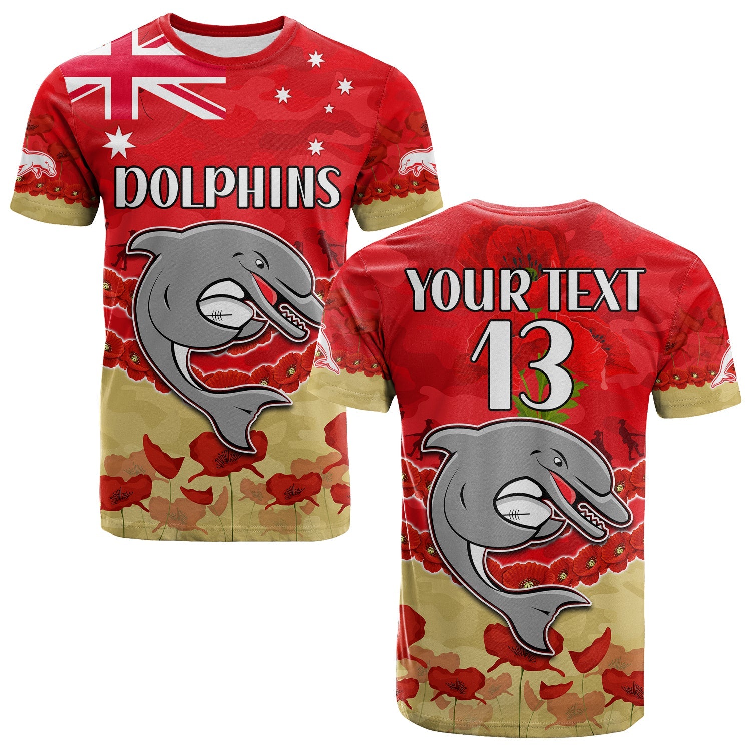 custom-text-and-number-dolphins-rugby-t-shirt-anzac-day-lest-we-forget
