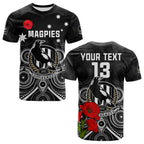 custom-text-and-number-magpies-football-anzac-day-t-shirt-aboriginal-poppy-flowers