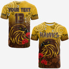 custom-text-and-number-hawks-anzac-2022-t-shirt-hawthorn-football-aboriginal-poppy
