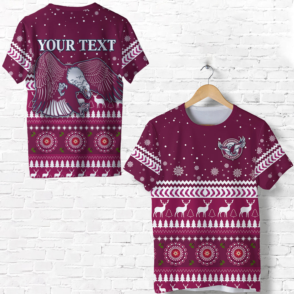 custom-personalised-sea-eagles-christmas-t-shirt-manly-warringah
