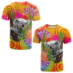 custom-personalised-australia-koala-aboriginal-t-shirt-rainbow-tie-dye-merry-christmas