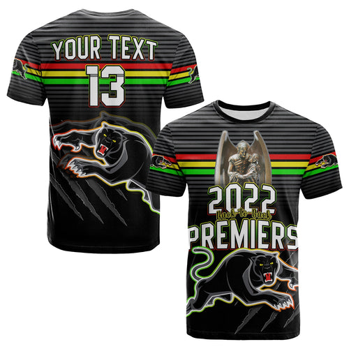 custom-text-and-number-panthers-proud-t-shirt-back-to-back-premiers-2022-version-black