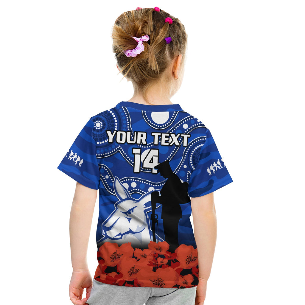custom-text-and-number-north-melbourne-football-anzac-2023-t-shirt-kangaroos-aboriginal-mix-poppy-camouflage
