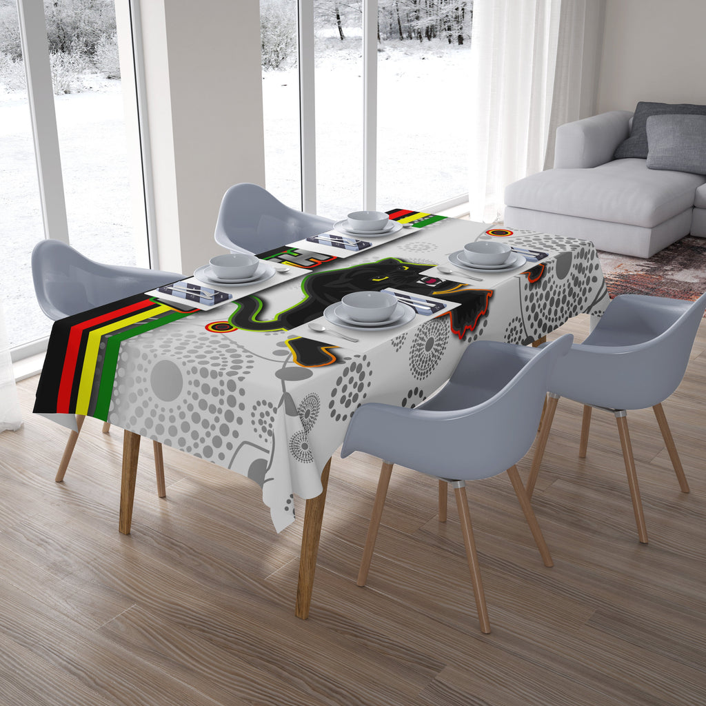 panthers-tablecloth-aboriginal-patterns-white