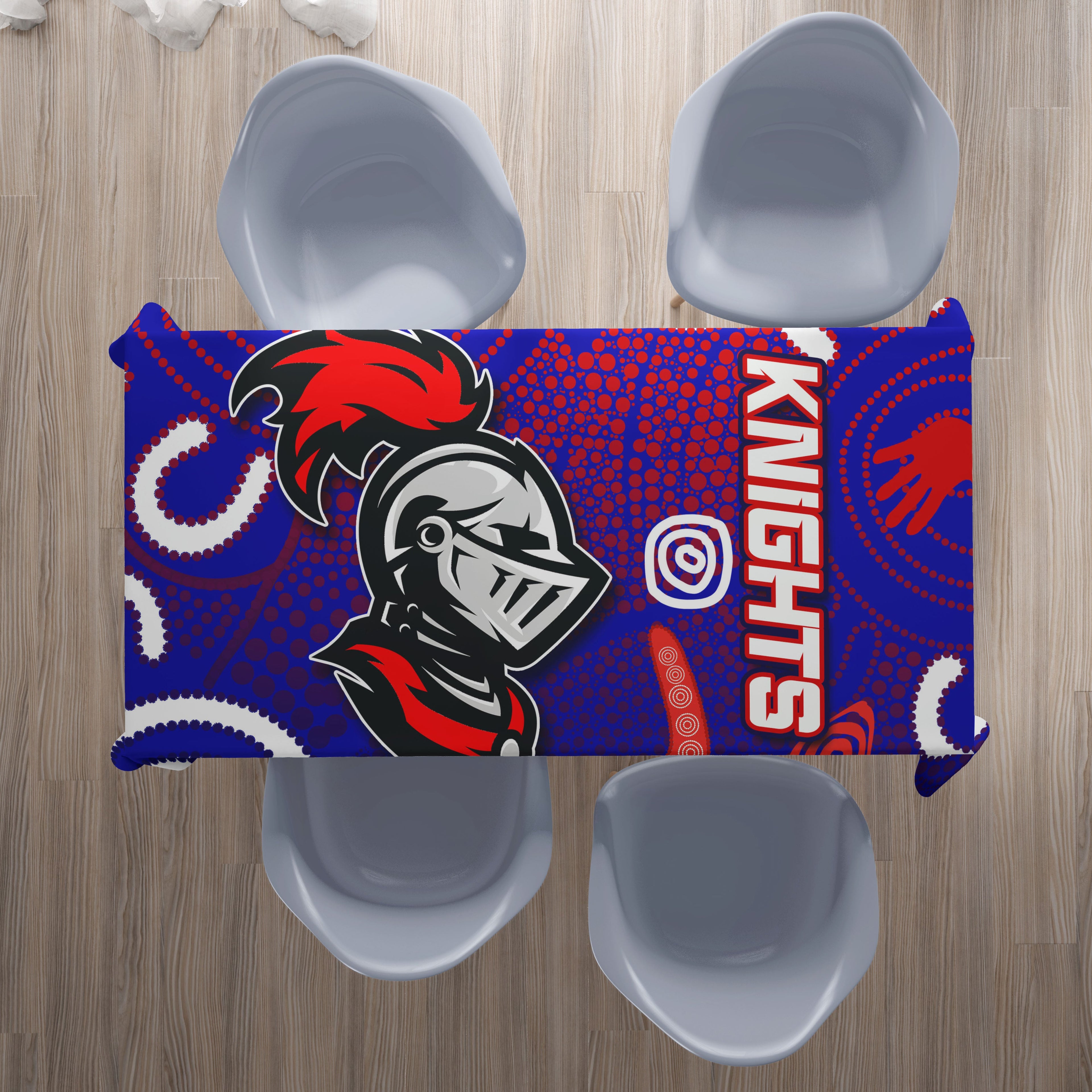 knights-tablecloth-indigenous