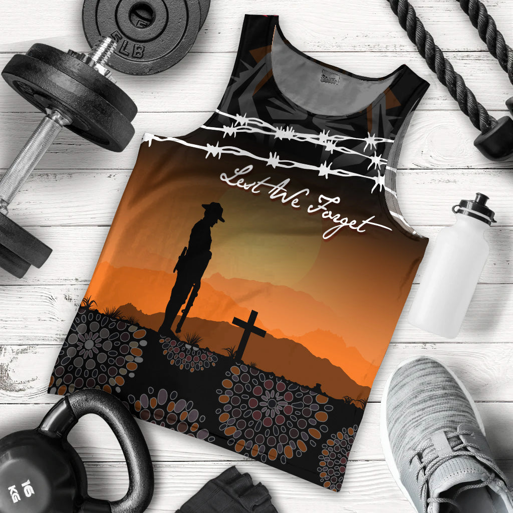 the-tigers-rugby-personalised-men-tank-top-anzac-day-lest-we-forget