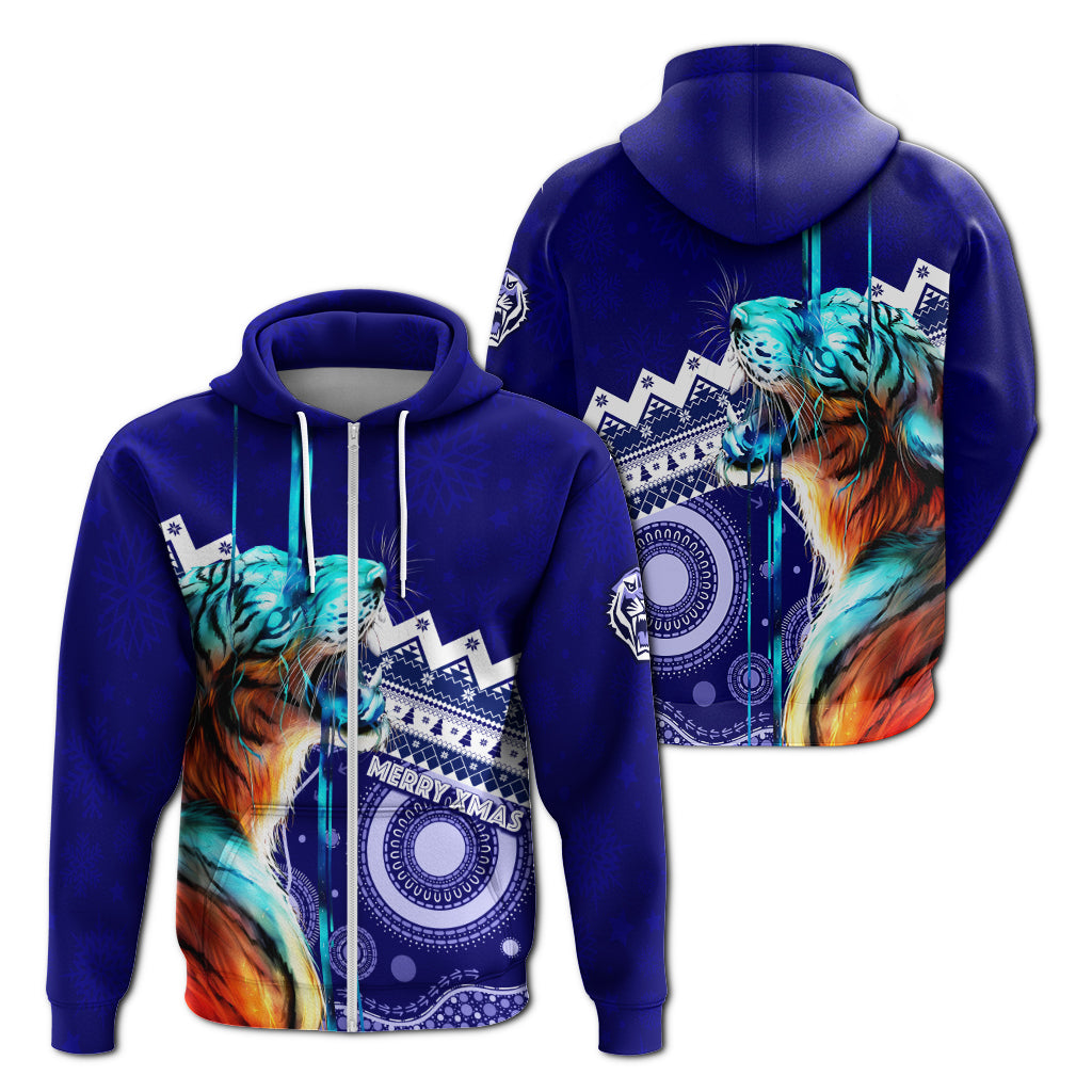 christmas-graphic-tiger-aboriginal-dot-art-zip-hoodie