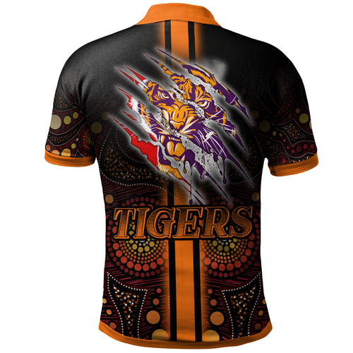 tigers-rugby-polo-shirt-custom-tigers-claw-aboriginal-indigenous-sport-style-polo-shirt