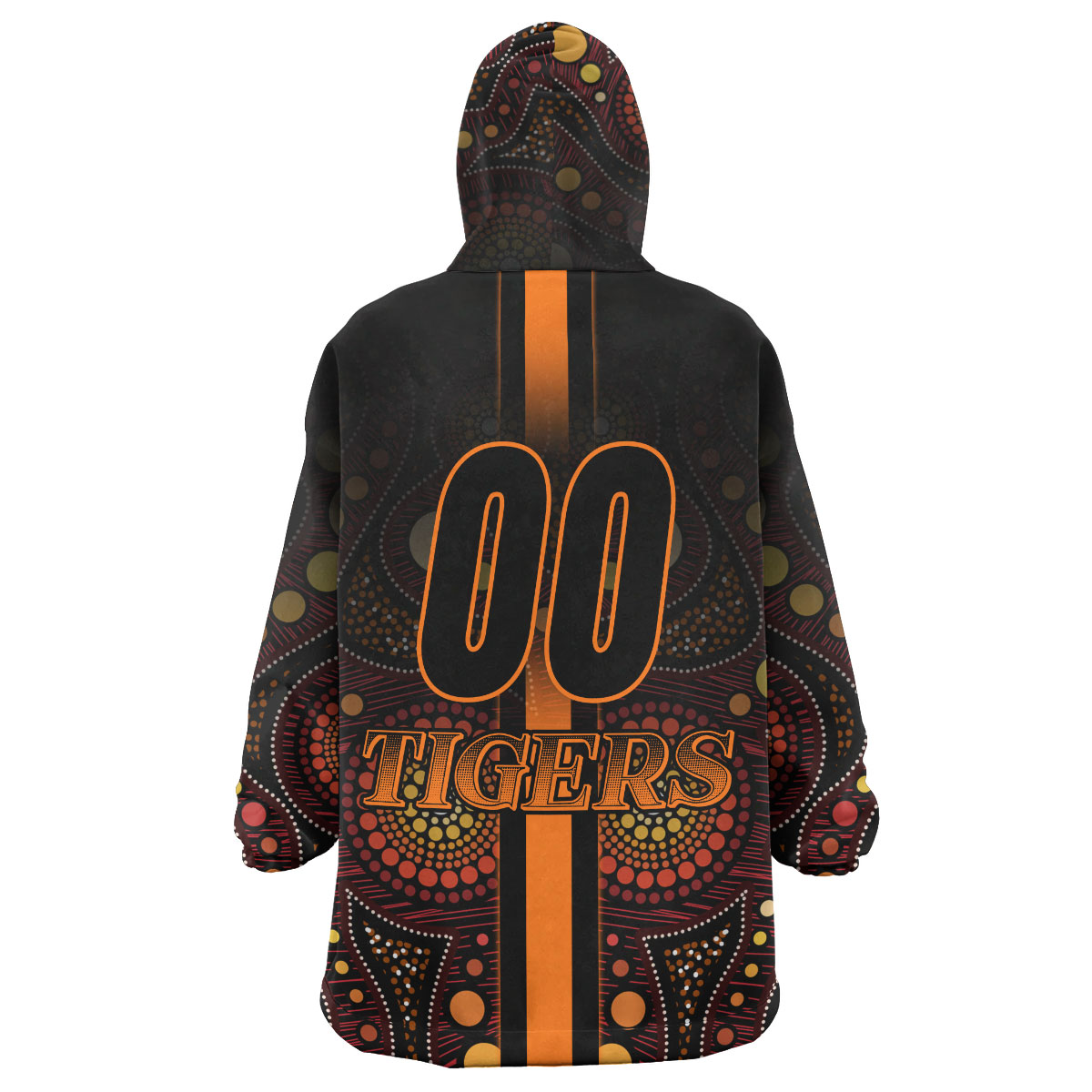 tigers-rugby-snug-hoodie-custom-tigers-claw-aboriginal-indigenous-sport-style-oodie-blanket
