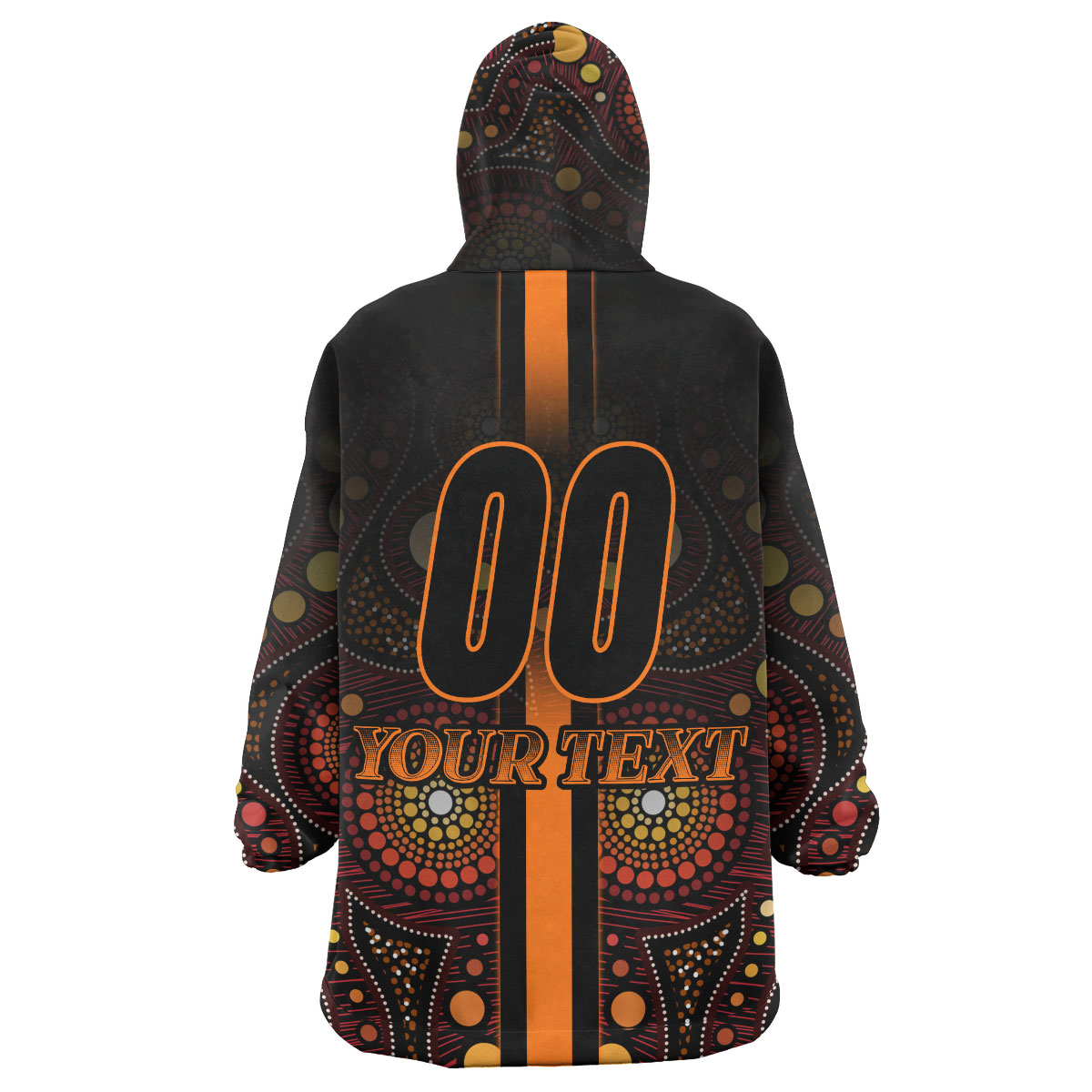 tigers-rugby-snug-hoodie-custom-tigers-claw-aboriginal-indigenous-sport-style-oodie-blanket