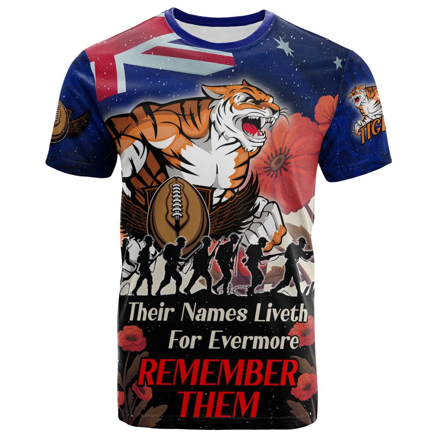 tigers-rugby-t-shirt-custom-remember-them-red-poppy-flowers-t-shirt