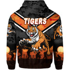 Wests Tigers ANZAC 2022 Zip Up And Pullover Hoodie Simple Style LT8