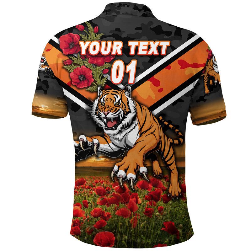 custom-personalised-wests-tigers-anzac-2022-polo-shirt-poppy-flowers-vibes