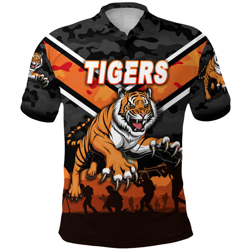 custom-personalised-wests-tigers-anzac-2022-polo-shirt-simple-style
