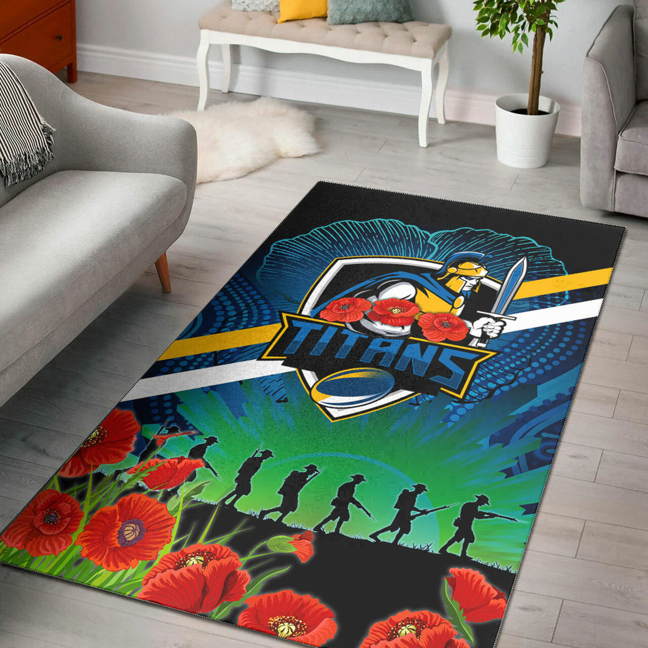 titans-rugby-area-rug-custom-anzac-titans-rugby-logo-area-rug