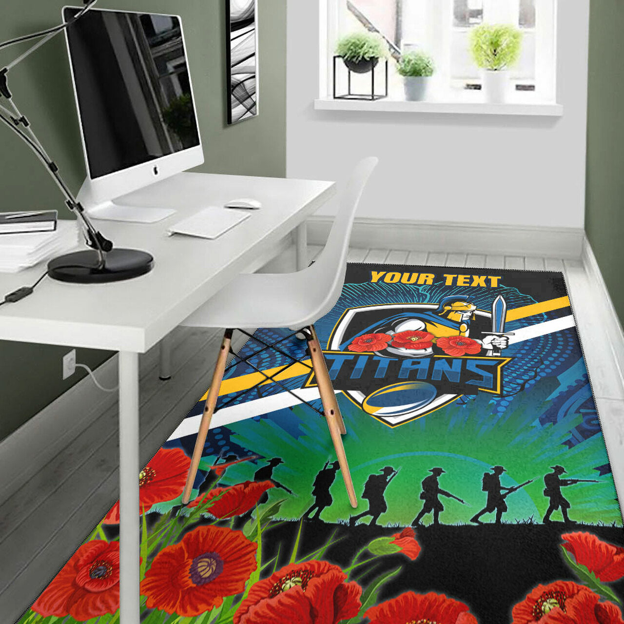 titans-rugby-area-rug-custom-anzac-titans-rugby-logo-area-rug