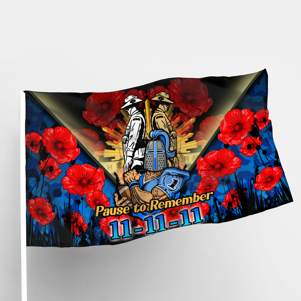 titans-rugby-flag-remembrance-day-pause-to-remember-flag