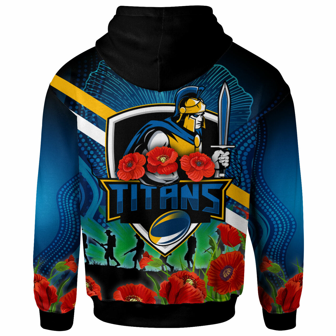titans-rugby-hoodie-custom-anzac-titans-rugby-logo-hoodie