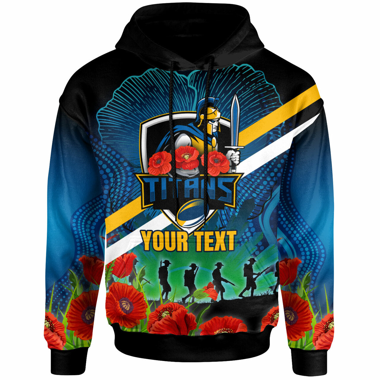 titans-rugby-hoodie-custom-anzac-titans-rugby-logo-hoodie
