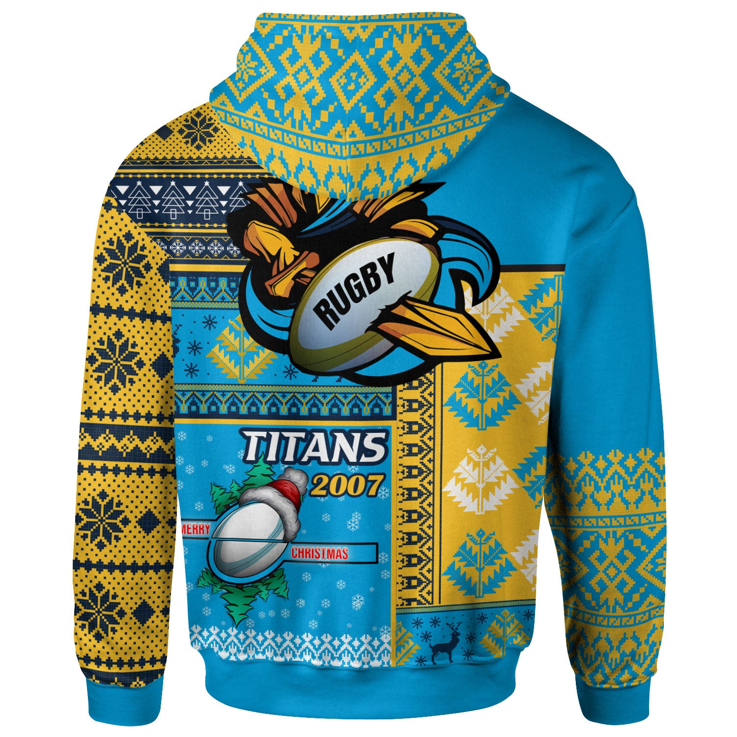 titans-rugby-hoodie-custom-christmas-snowflakes-titans-mascot-hoodie