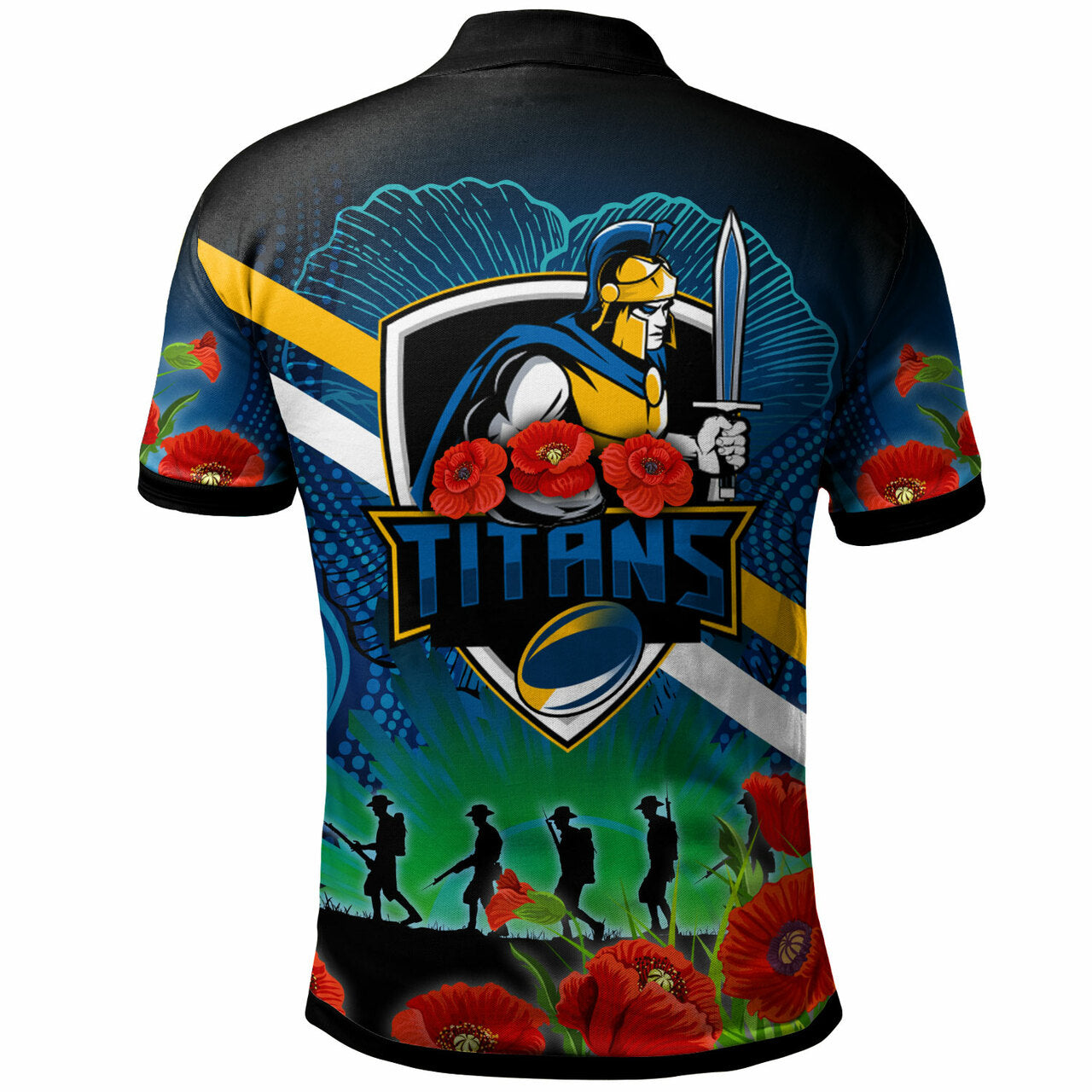 titans-rugby-polo-shirt-custom-anzac-titans-rugby-logo-polo-shirt